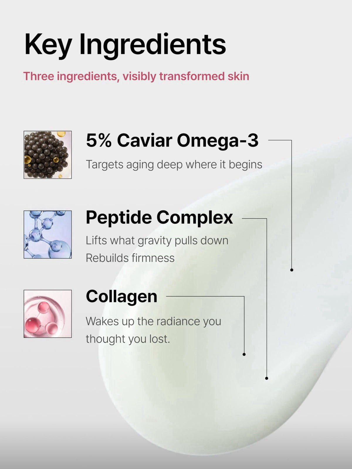 Delere Caviar Glow Collagen Wrapping Mask, Korean Peel-Off Mask, Glass Skin face – full view, size 3.4 Fl Oz (Pack of 1)