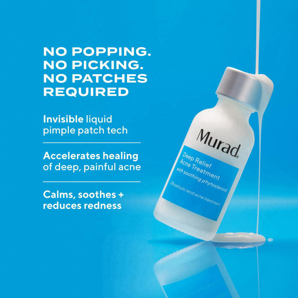 Murad Deep Relief Acne Spot Treatment - 2% Salicylic Acid - 1 Fl Oz – alternate angle