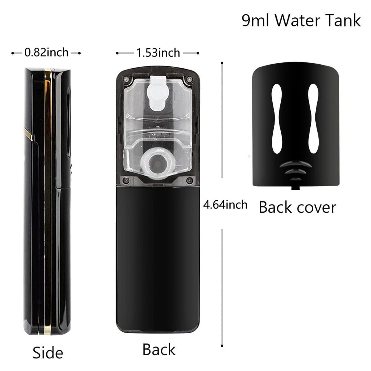 ZLiME Kingsmile Exquisite Face Mister, Portable Nano Mist Sprayer, Facial Mister, Cool Face Moisturizing, Handy Hydratin