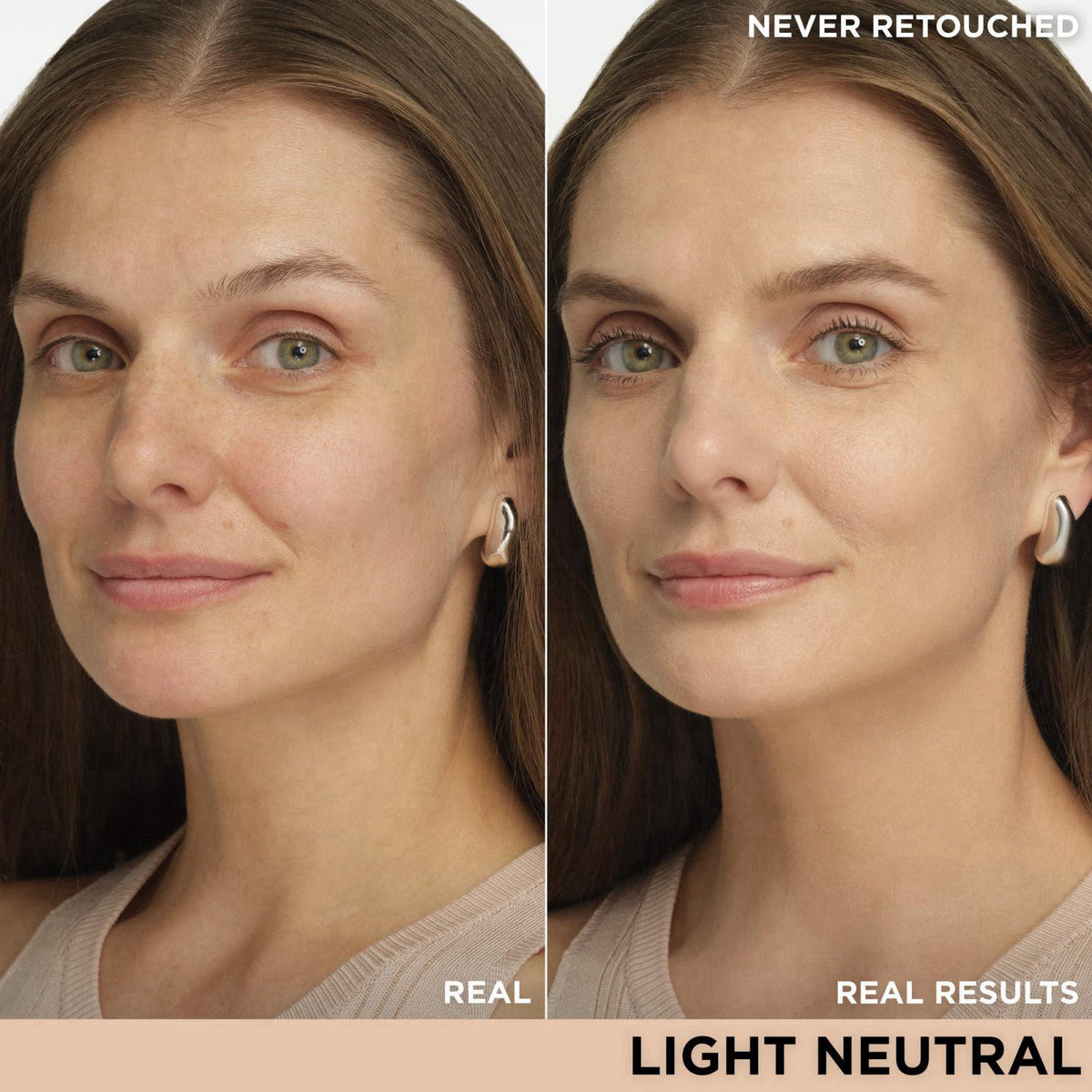 IT Cosmetics CC+ Cream with SPF 50+ Full Coverage Foundation Natural Finish – close-up detail in 08N Light Neutral (ligh