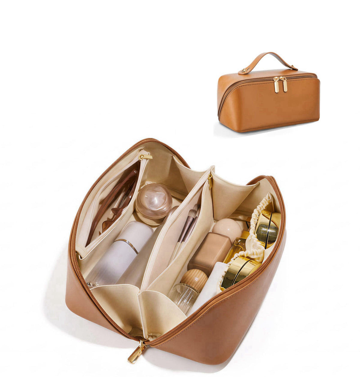 ALEXTINA – Cosmetic Bags on display