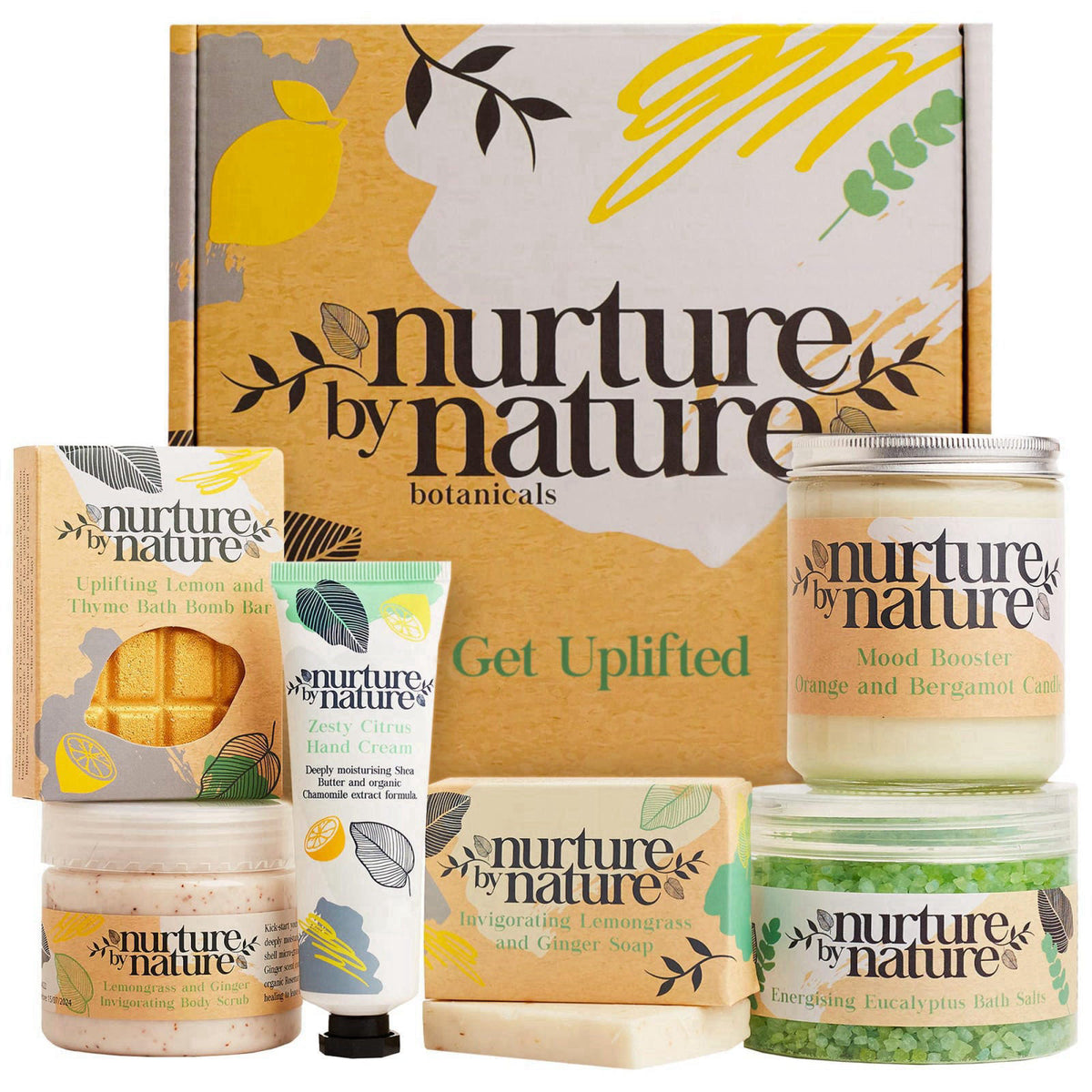 Nurture by Nature Botanicals Nurture by Nature Spa Gifts for Women - Vegan Spa Kit, Bath Set, Self Care – product photo 
