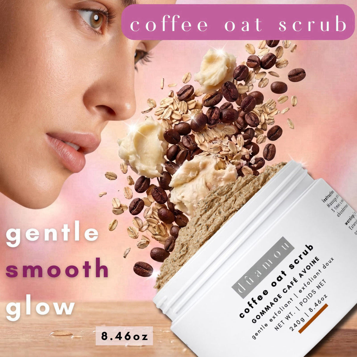 d&ucirc;amou Luxury Spa Gift Set For Women - Dûamou IV01 Rejuvenating Pampering Self-care Skincare Set | Premium Gift Bo
