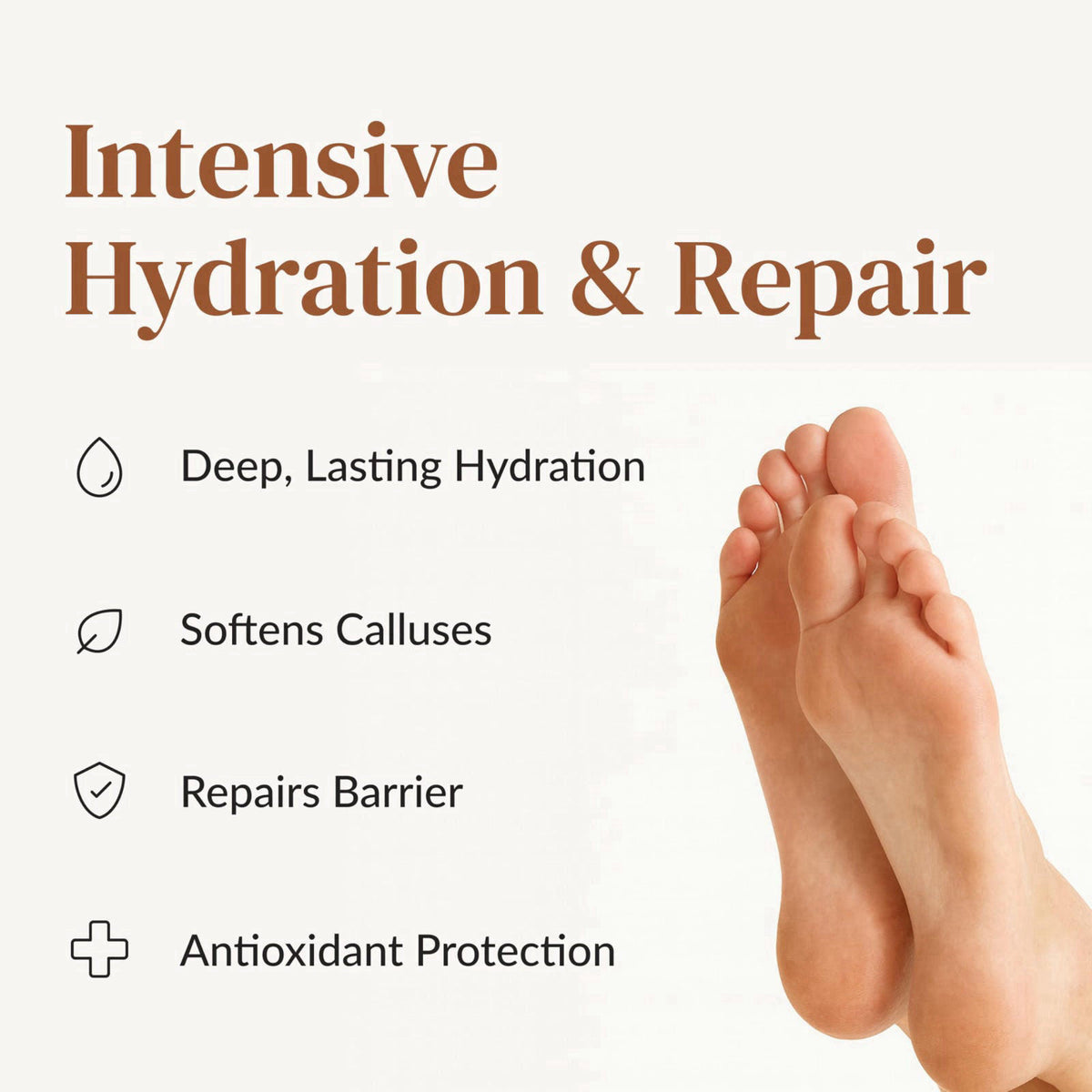 Epielle Hydrating Hand & Foot Masks, Relieve and Soften Dry, Overworked Skin, Self Care Gifts for Women, Spa Kit, 6 Mois