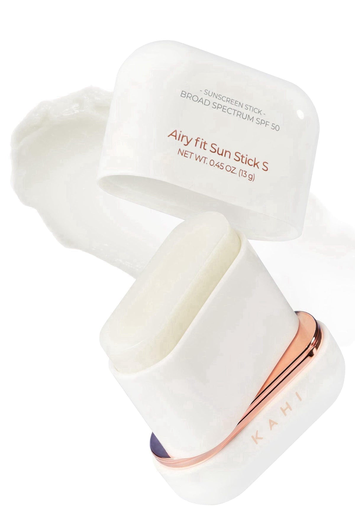 KAHI Airy Fit Sun Stick S - SPF 50+ Broad Spectrum Face Sunscreen Stick – product photo (Facial Sunscreens)