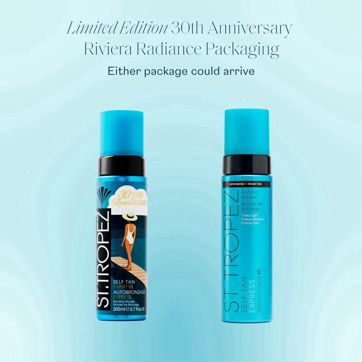 St.Tropez Self Tan Express Bronzing Mousse for Fastest Sunless Tan – close-up detail