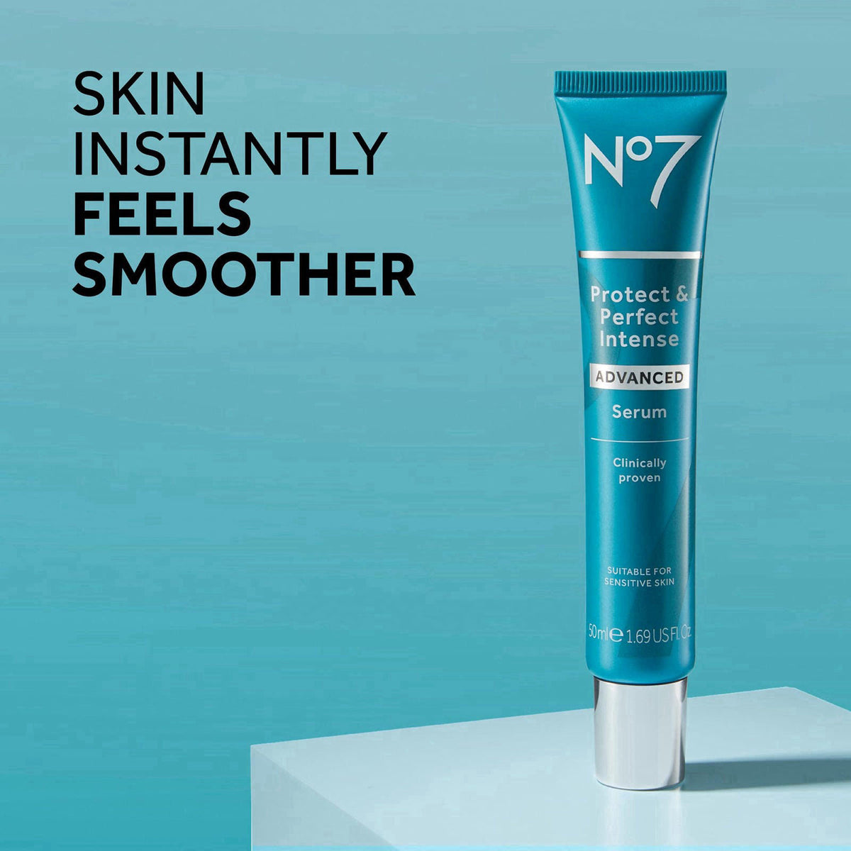 No7 Protect & Perfect Intense Advanced Serum, 1.69 Fl Oz – close-up detail