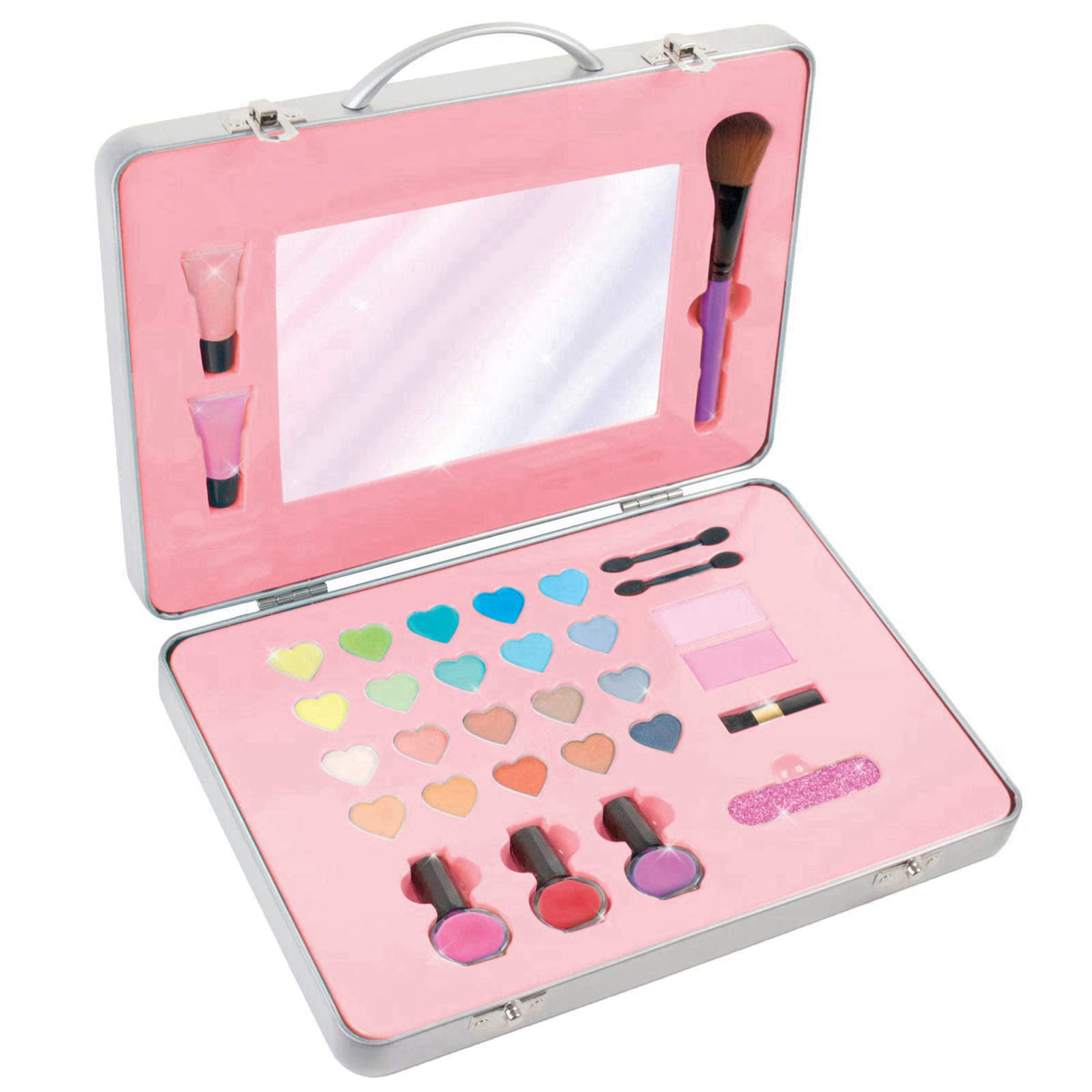Make It Real Glam Makeup Set - 10 Piece All-in-One Cosmetic Beauty Kit – full view