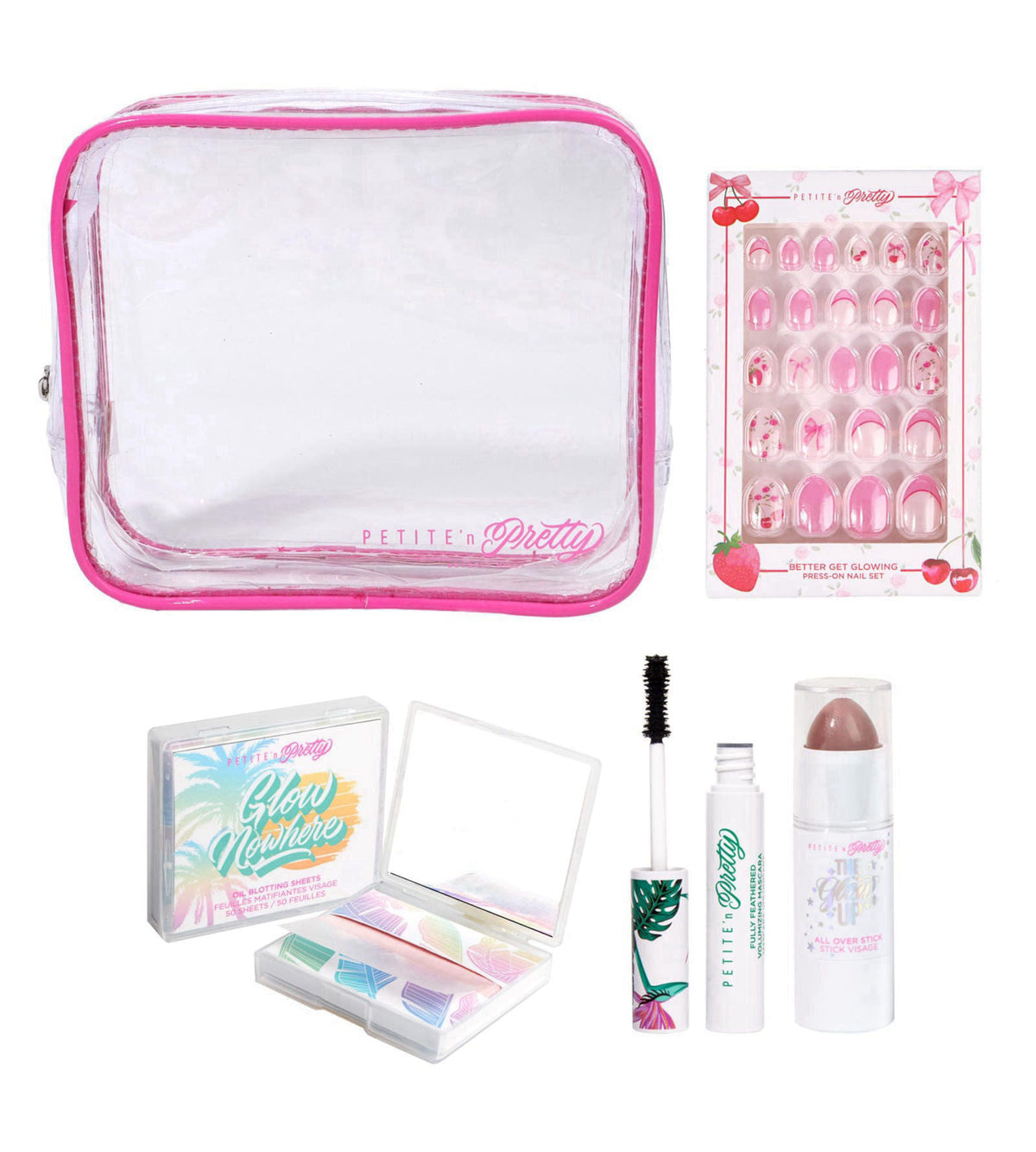 Petite 'n Pretty Better Get Glowing Makeup Set for Kids & Tweens – close-up detail in Multicolor