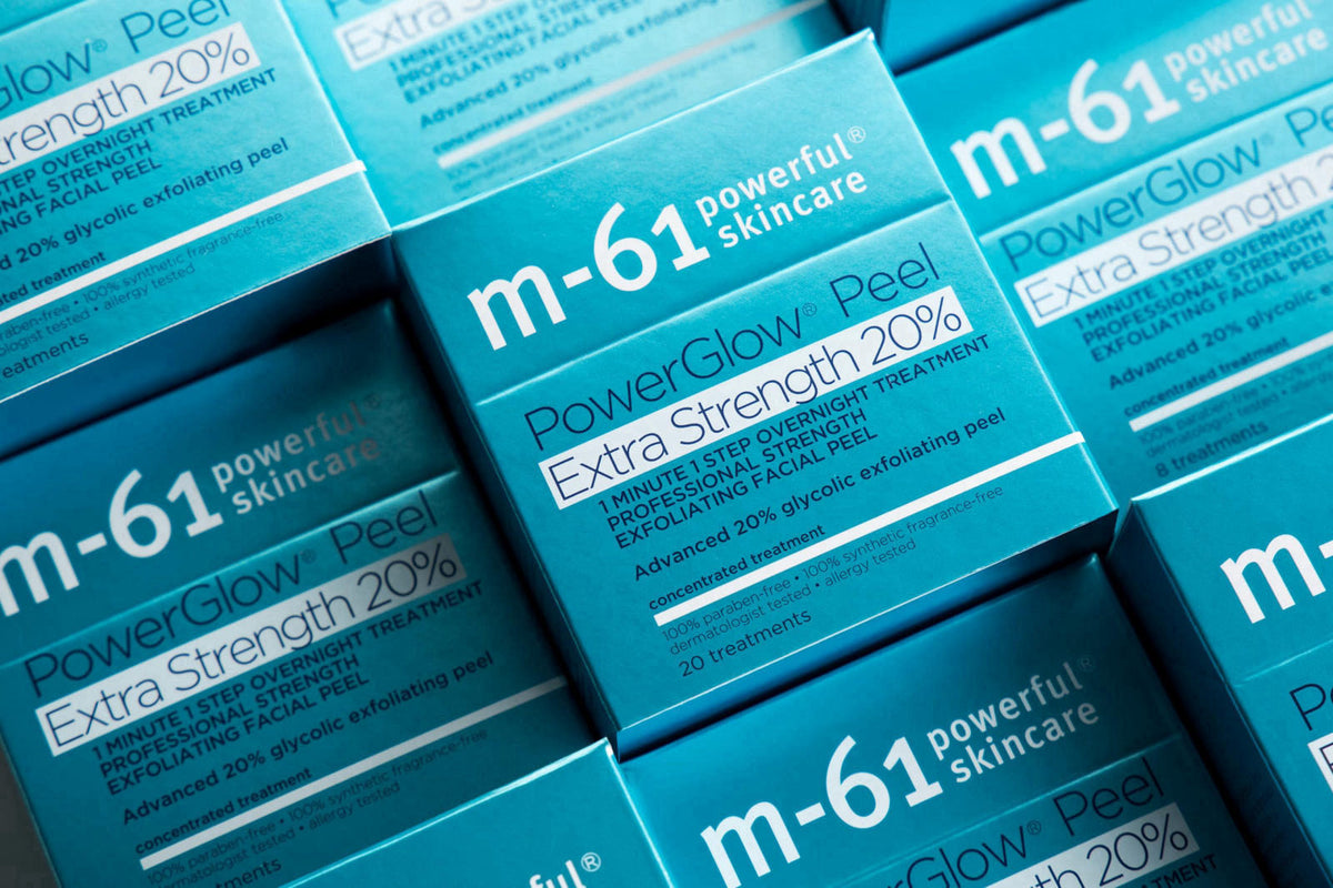 M-61 PowerGlow® Peel Extra Strength 20% – Facial Peels on display