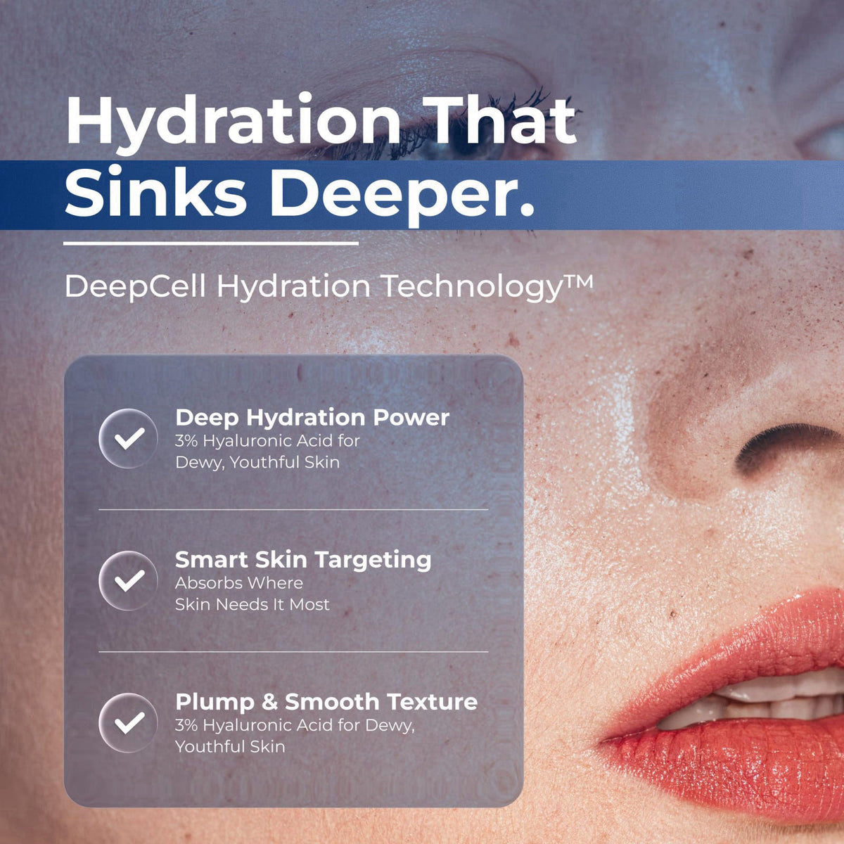 TURMSKIN® Hyaluronic Acid Serum Ampoules [ULTRA HYDRATING VIALS] - 3% Hyaluron Booster for Glass Skin & Anti Aging - 24 