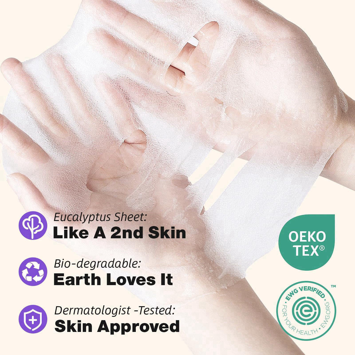 ZealSea EWG Face Masks Skincare Set, 21 Pack Spa Party Gifts for Teen Girls – alternate angle