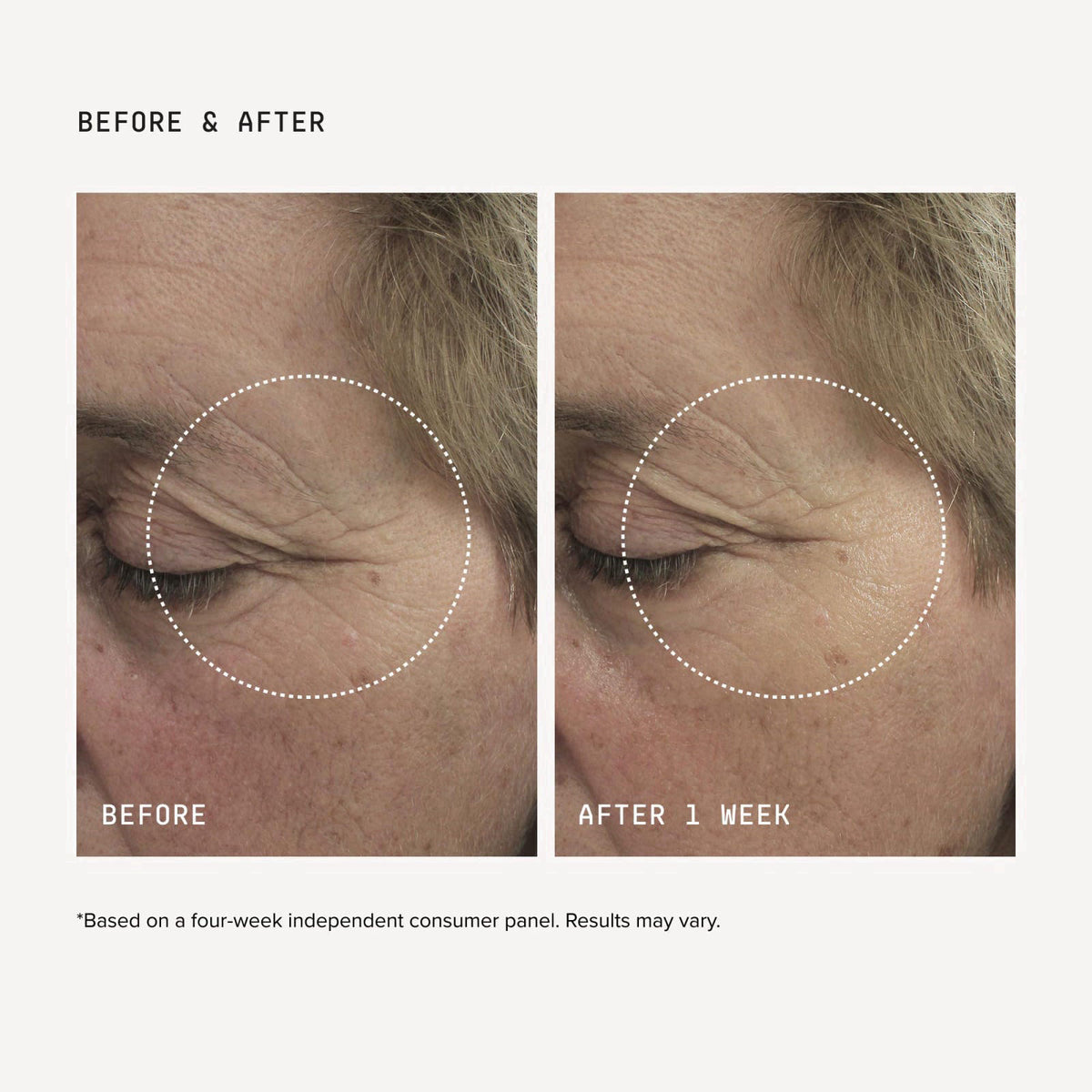 DRMTLGY Brightening Eye Masks 60 Count | Hydrogel Under Eye Patches – back view and specifications