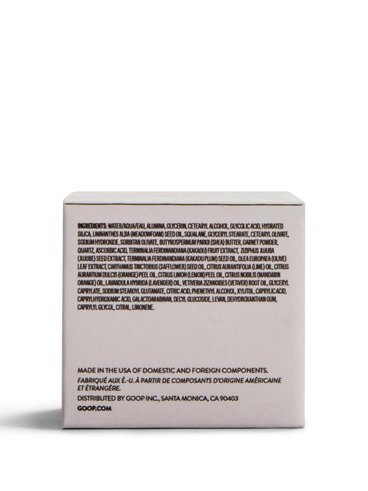 goop – Microdermabrasion on display