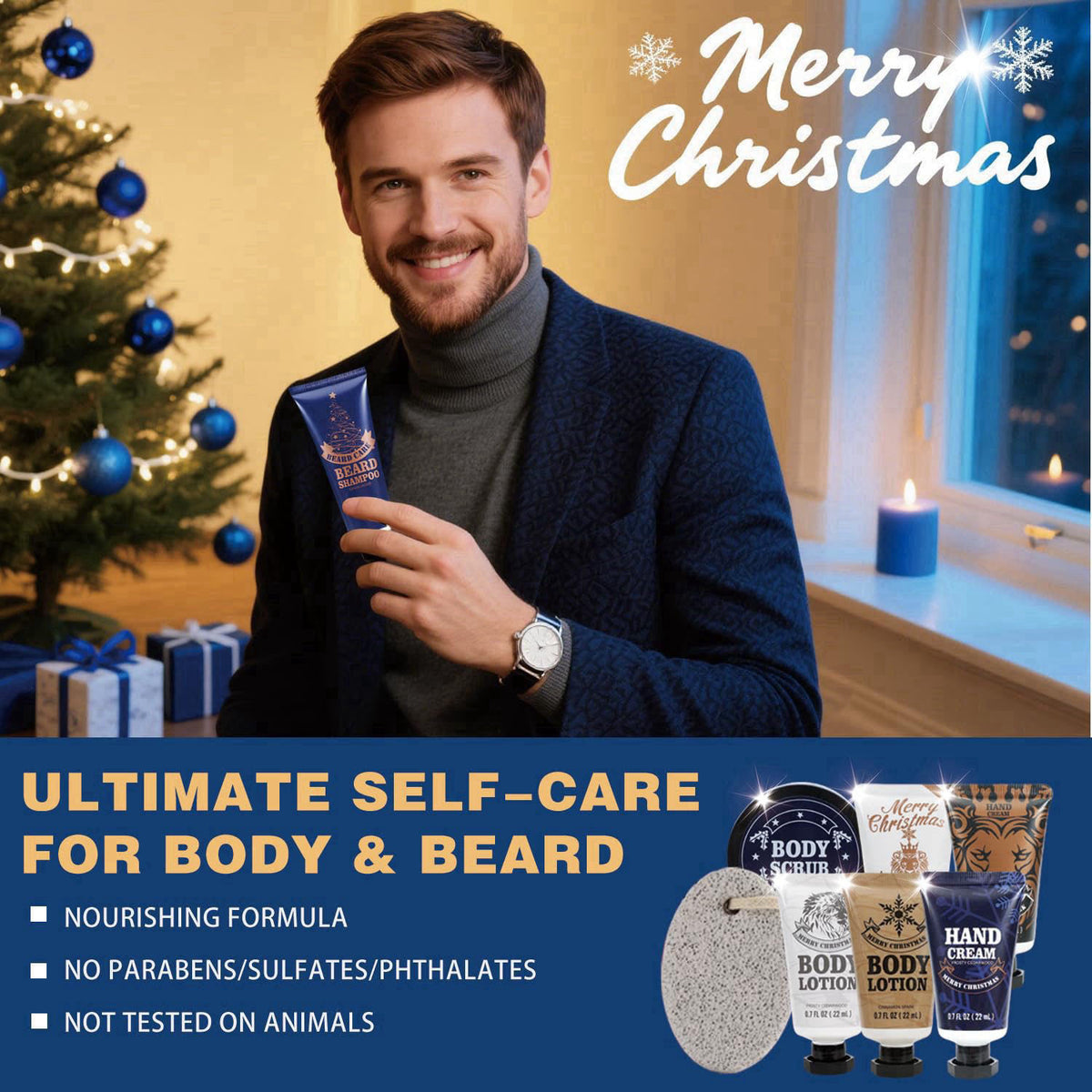 BODY & EARTH Advent Calendar 2026 for Adults - 24 Days of Christmas Countdown Calendar Gifts for Mens Advent Calendar, S