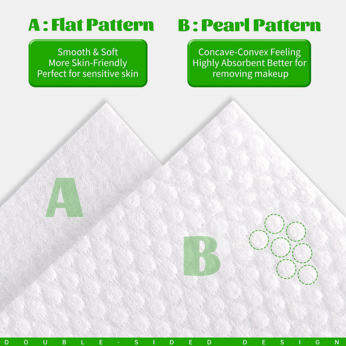 BFHKXW Disposable Face Towels 100 Count, Biodegradable Facial Towels for Sensitive Skin, Ultra Soft & Thick Face Cloth, 
