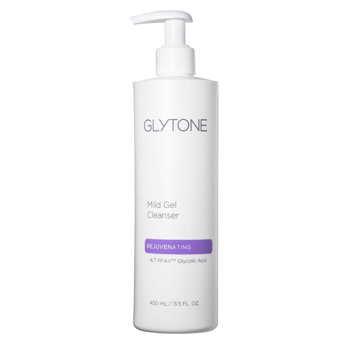 Glytone Mild Gel Cleanser - Exfoliating Face Wash for Normal to Combination Skin - With 4.7% Pure Glycolic Acid - Vegan 