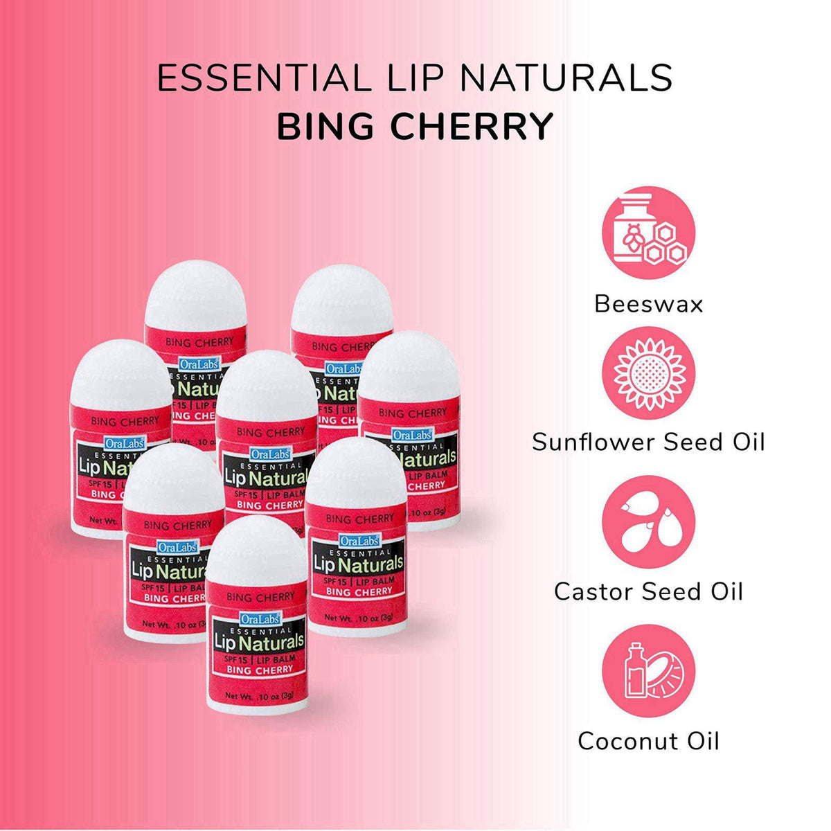 CHAP-ICE Lip Naturals® Mini Lip Balm, SPF 15, 50 Count Display – full view, size 50 Count
