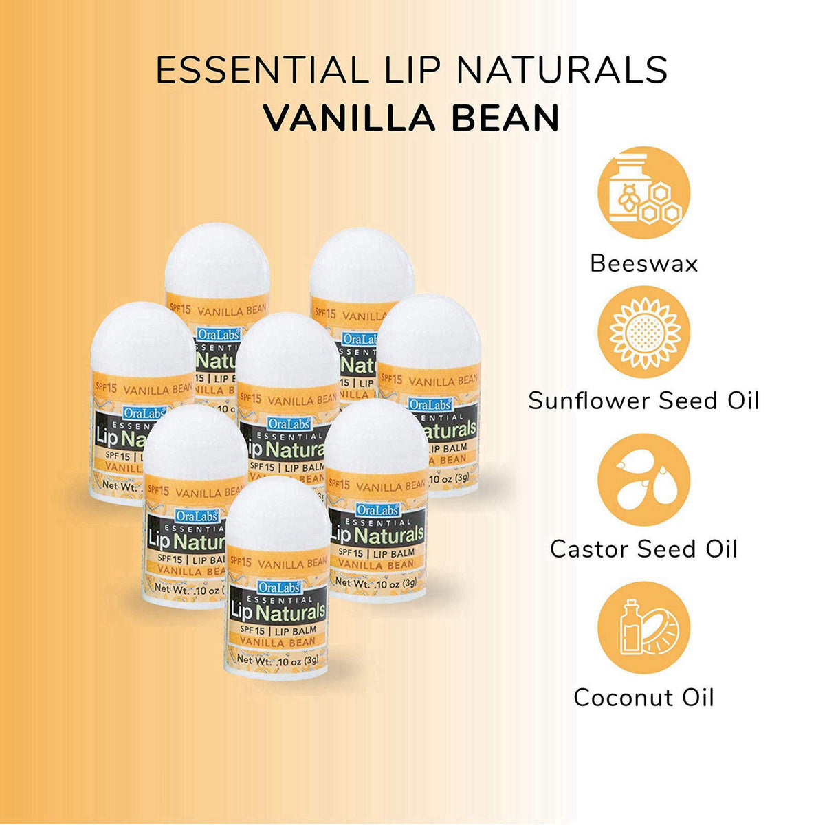 CHAP-ICE Lip Naturals® Mini Lip Balm, SPF 15, 50 Count Display – alternate angle
