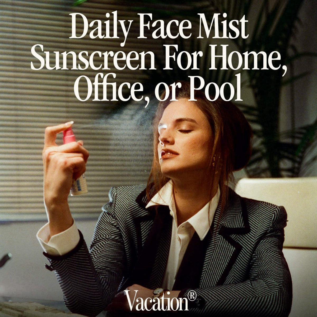 Vacation Mini Super Spritz SPF 50 Face Sunscreen Spray, Pack of 6 – packaging and label