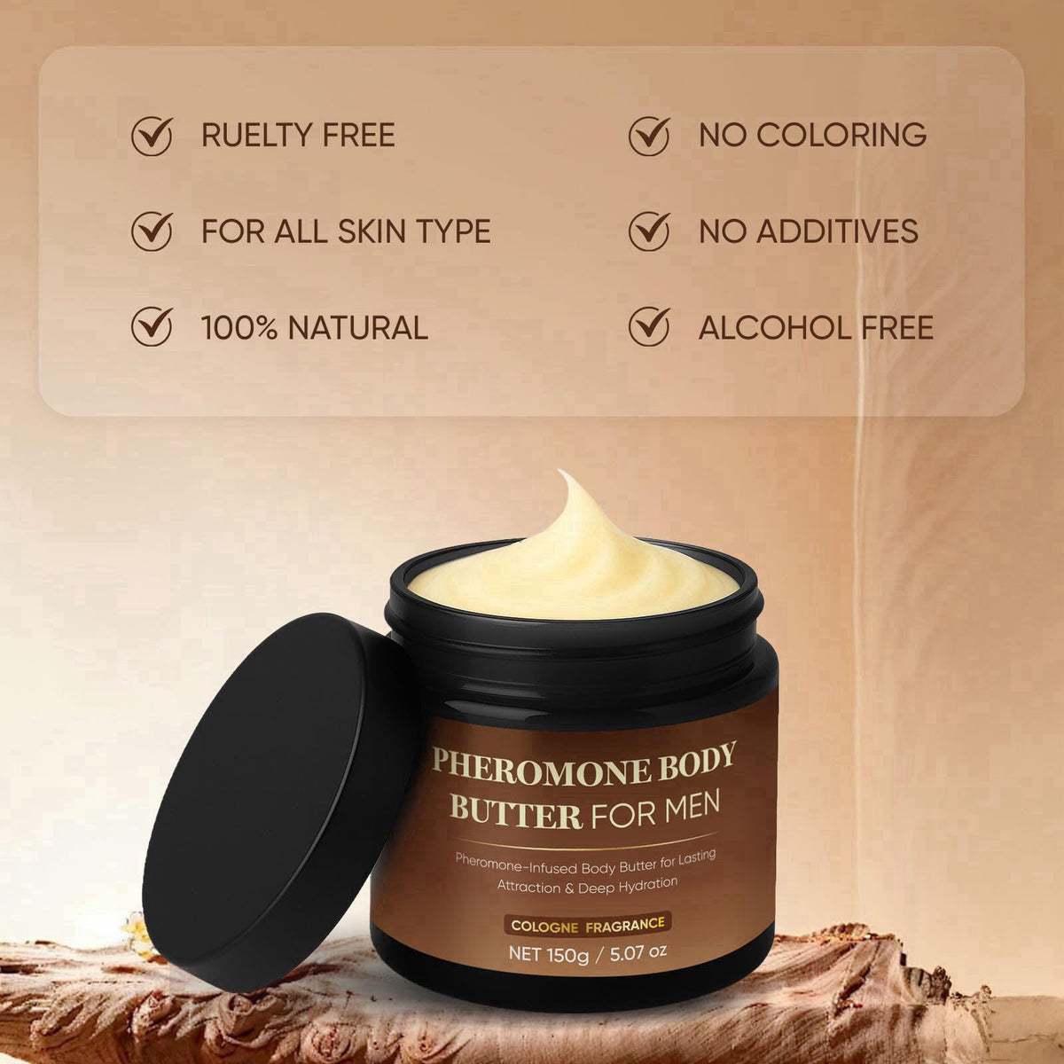 TUVAAZ – Body Butters on display