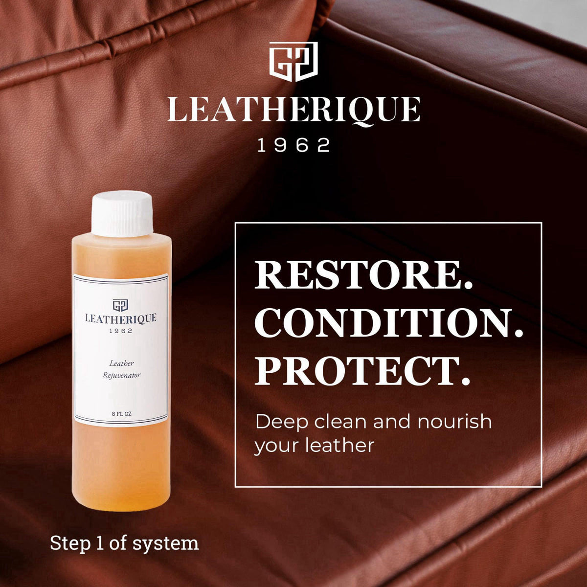 Leatherique Restoration Products Leatherique Rejuvenator Oil 8 oz | Leather Conditioner Oil & Automotive Leather Restore
