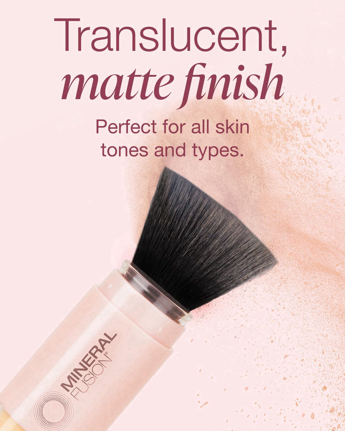 Mineral Fusion Brush-On Powder Sunscreen for Face SPF 30 – packaging and label