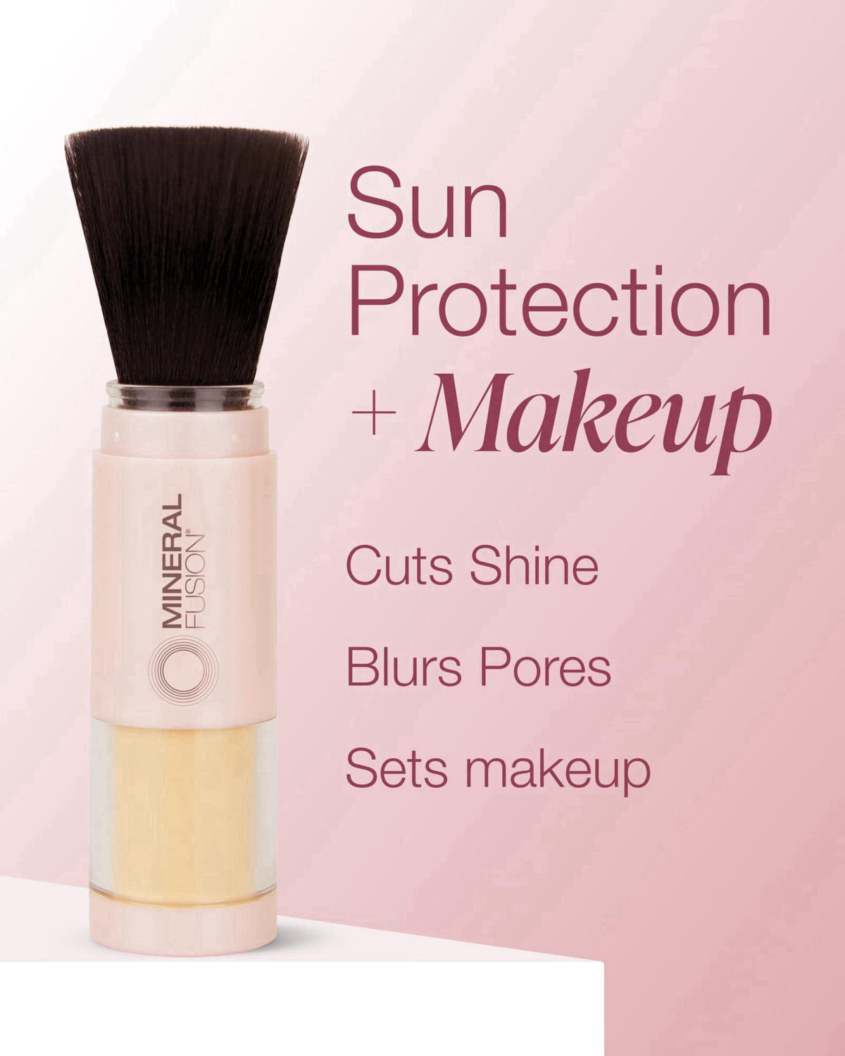 Mineral Fusion Brush-On Powder Sunscreen for Face SPF 30 – full view