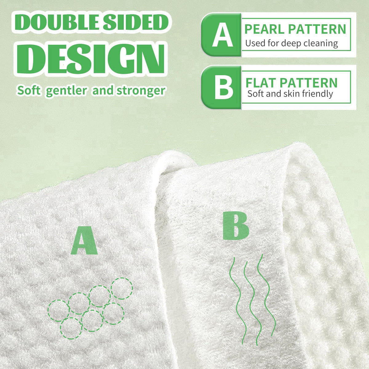 Cayxenful Disposable Face Towel, 600 Count Biodegradable Face Towels, for Washing Soft Cotton Dry Wipes Facial Cloths To