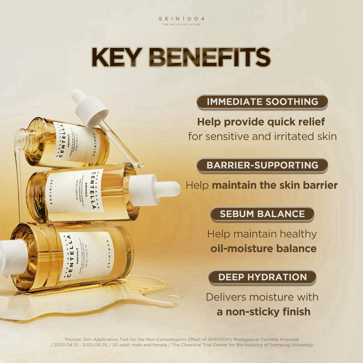 SKIN1004 [Hudson's Pick] Centella Ampoule, Korean Face Serum, 3.38 fl.oz – packaging and label