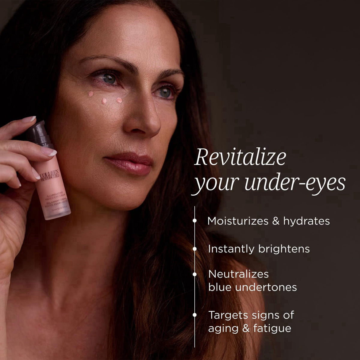 Colleen Rothschild Illuminating Tinted Eye Cream - Dark Circle Treatment – packaging and label