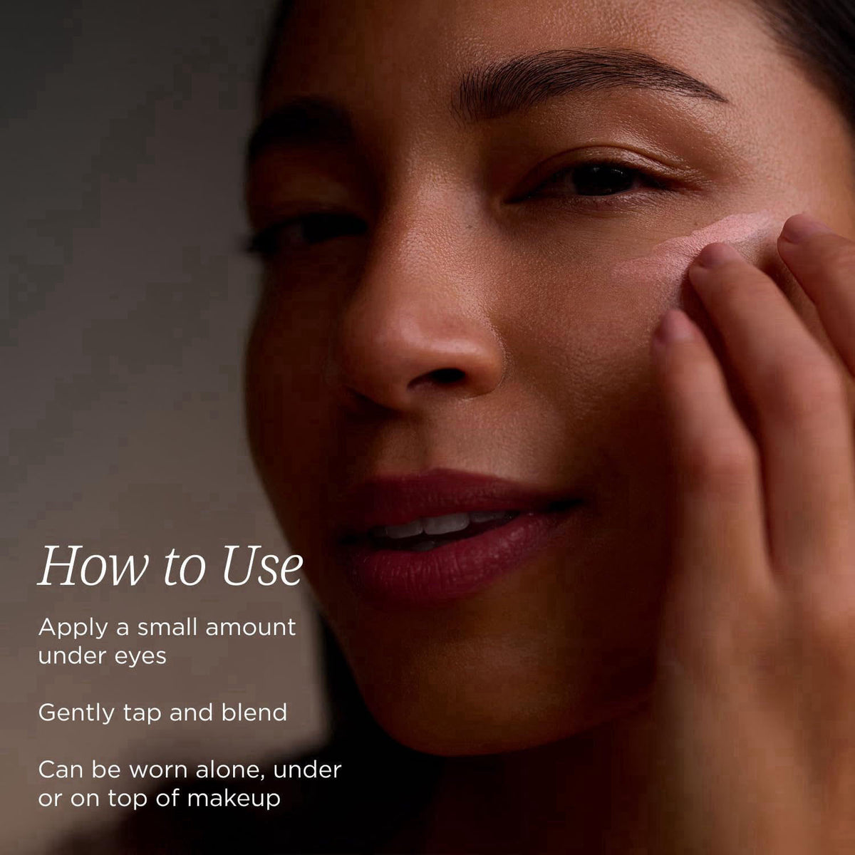 Colleen Rothschild Illuminating Tinted Eye Cream - Dark Circle Treatment – back view and specifications