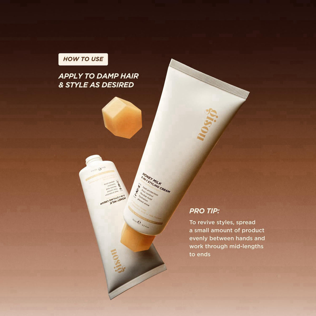 Gisou – Creams &amp; Lotions on display
