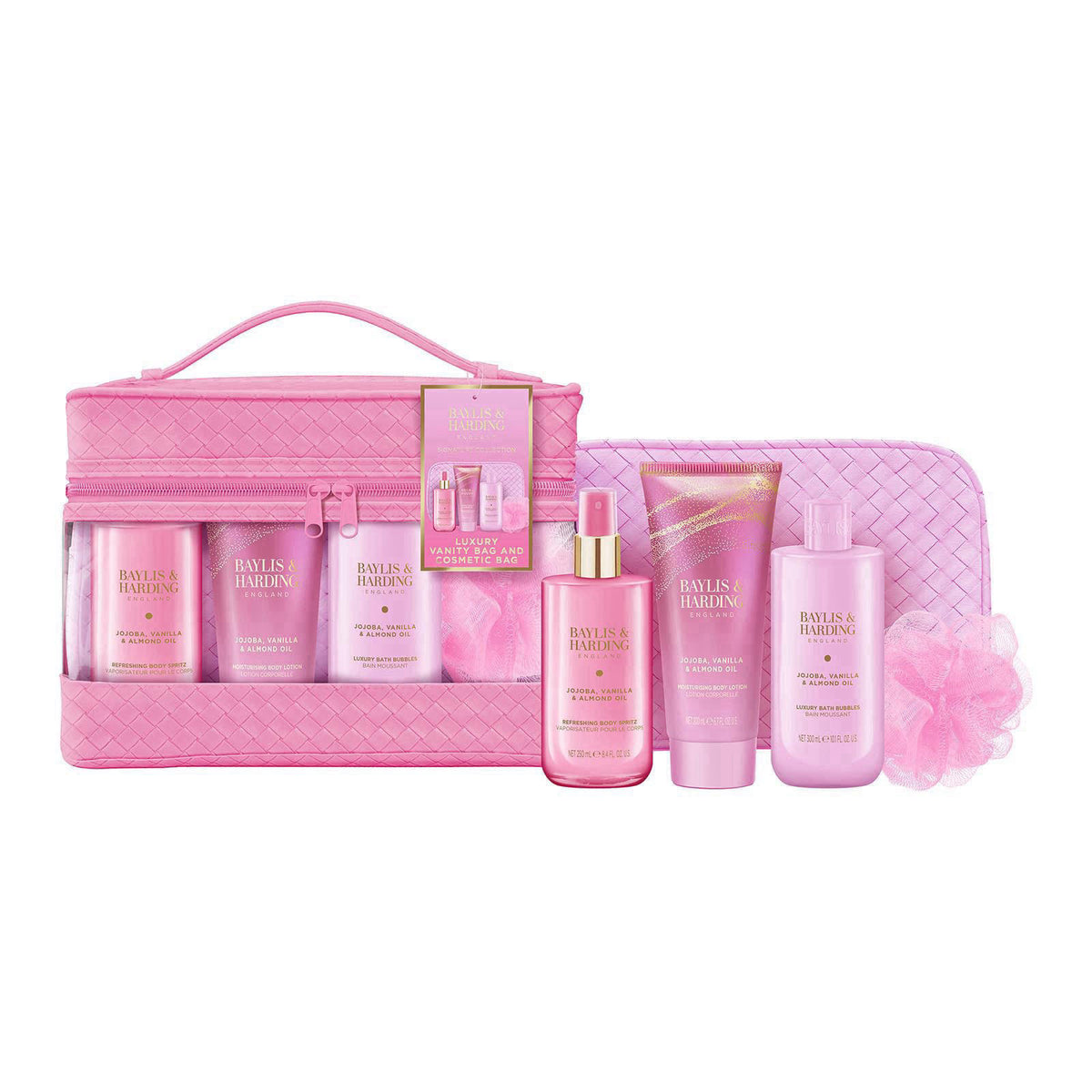 Baylis & Harding Signature Luxury Vanity Bag, Gift Set for Women – product photo (Gift Sets)