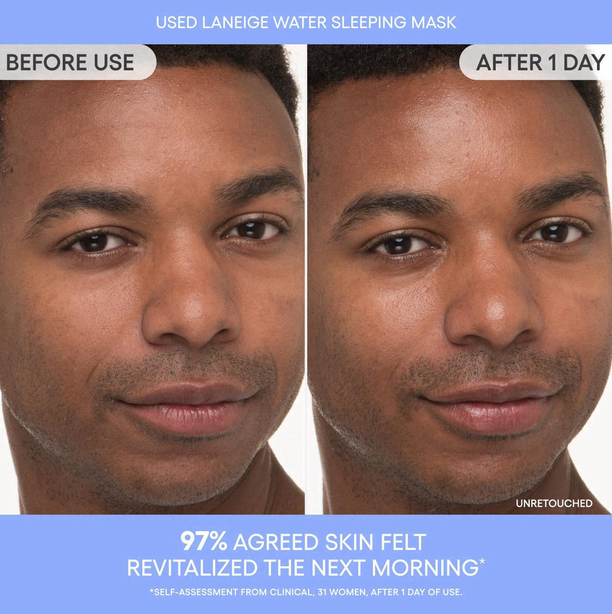 Water Sleeping Mask: Hydrating Korean Overnight Face Mask with Hyaluronic Acid Blend & Niacinamide, for Deep Hydration, 