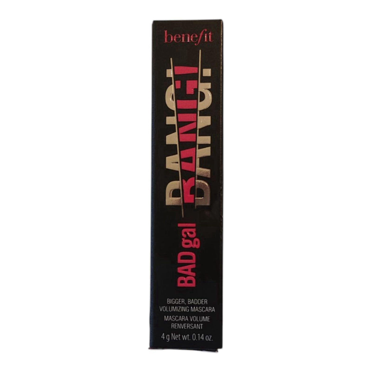 Benefit Bad Gal Bang Volumizing Mascara, Regular Size, 0.3 Fl Oz, Black – close-up detail in Black