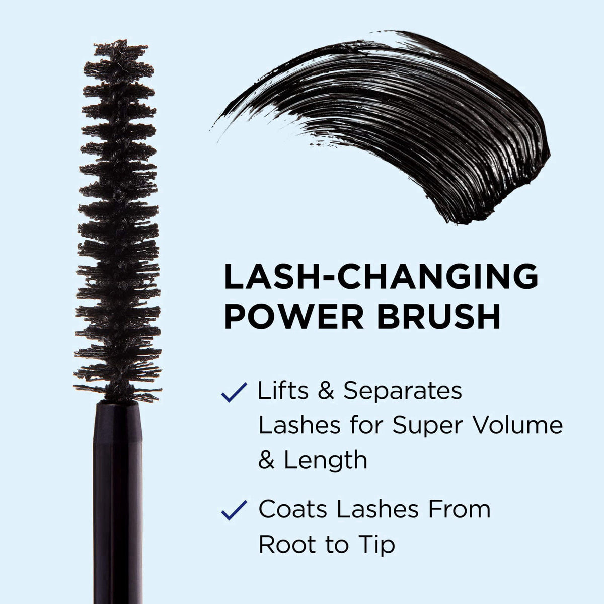 IT Cosmetics Superhero Volumizing Waterproof Black Mascara with Biotin – alternate angle