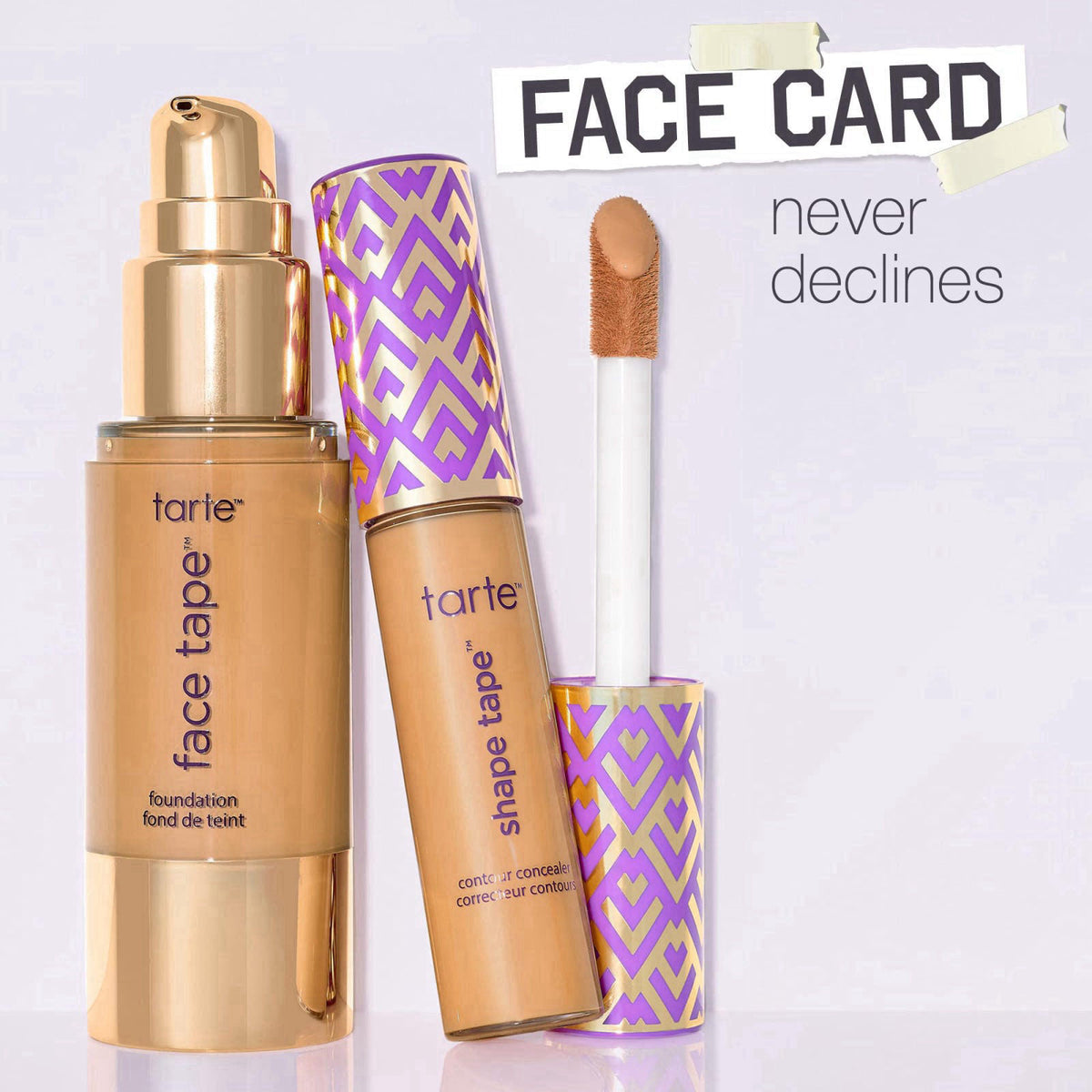 tarte face tape foundation – Full-Coverage 12hr Waterproof Makeup, Hydrating & Smoothing with a Natural Matte Finish for