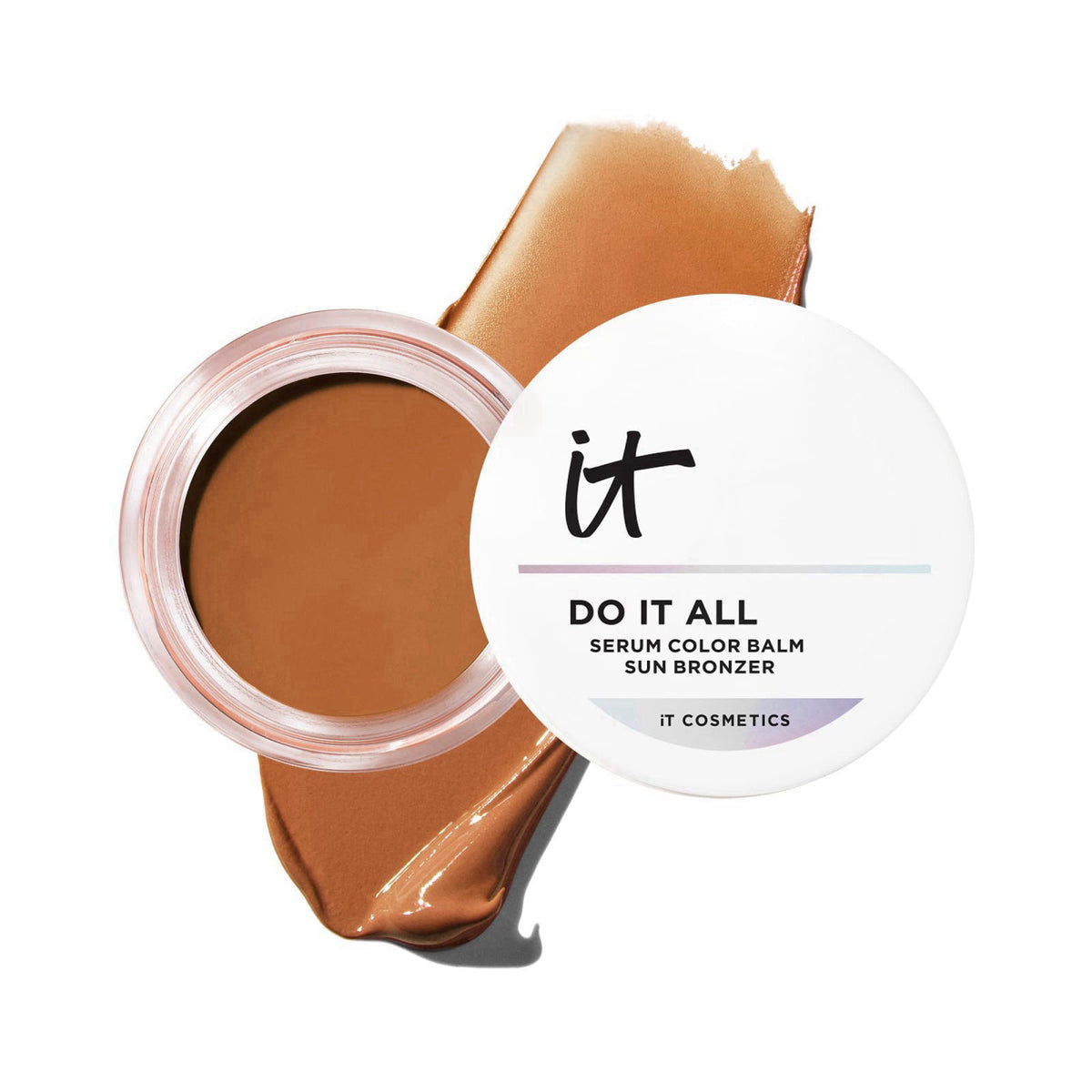 IT Cosmetics Do It All Serum Color Balm - Sun-kissed Cream Blush + Bronzer – product photo (Blush)