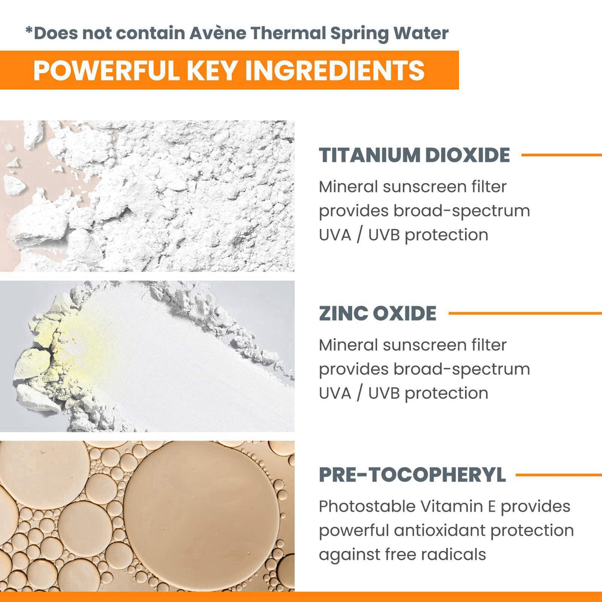 Avène Mineral Tinted Compact SPF 50 – back view and specifications