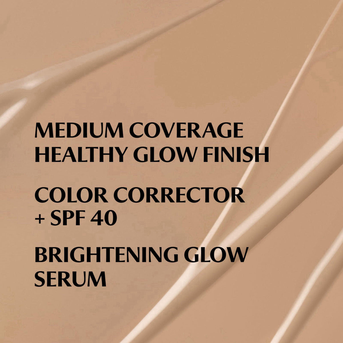 IT Cosmetics CC+ Cream Nude Glow Foundation with SPF 40 - Healthy Glow Tint – packaging and label