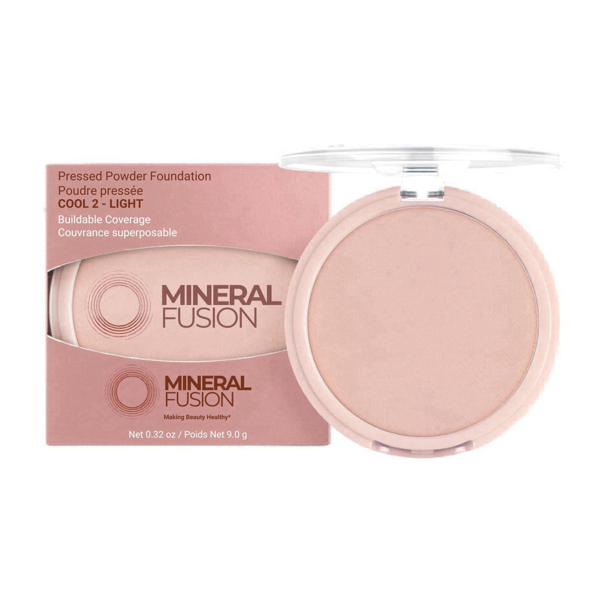 Mineral Fusion Pressed Powder Foundation (Cool 2) – product photo (Foundation)