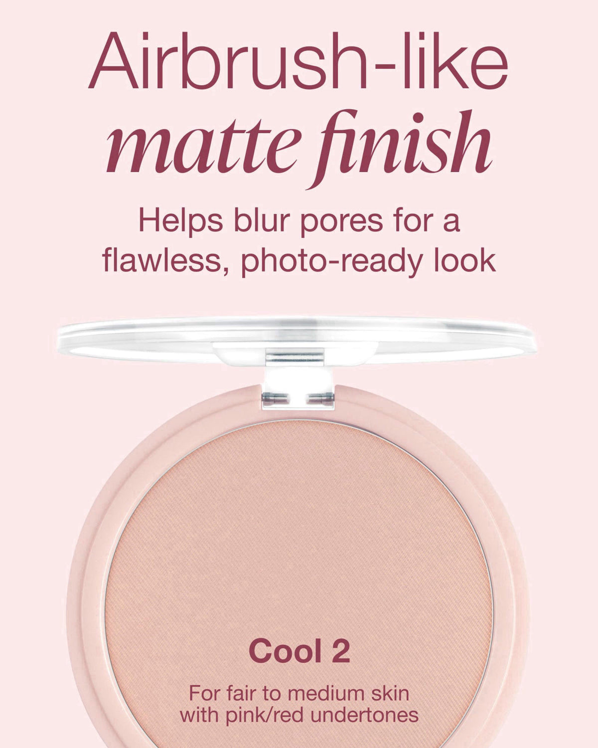 Mineral Fusion Pressed Powder Foundation (Cool 2) – packaging and label