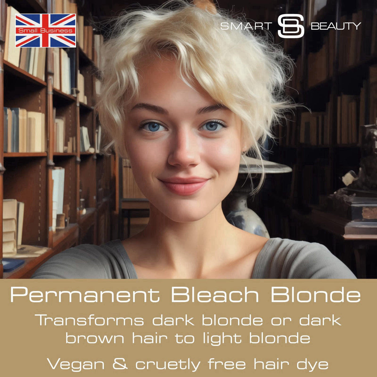 Smart Beauty Blonde Bleach-It, The Ultimate Lightener for Dark Hair, Perfect for Highlighting and Vibrant Pastel Colour,