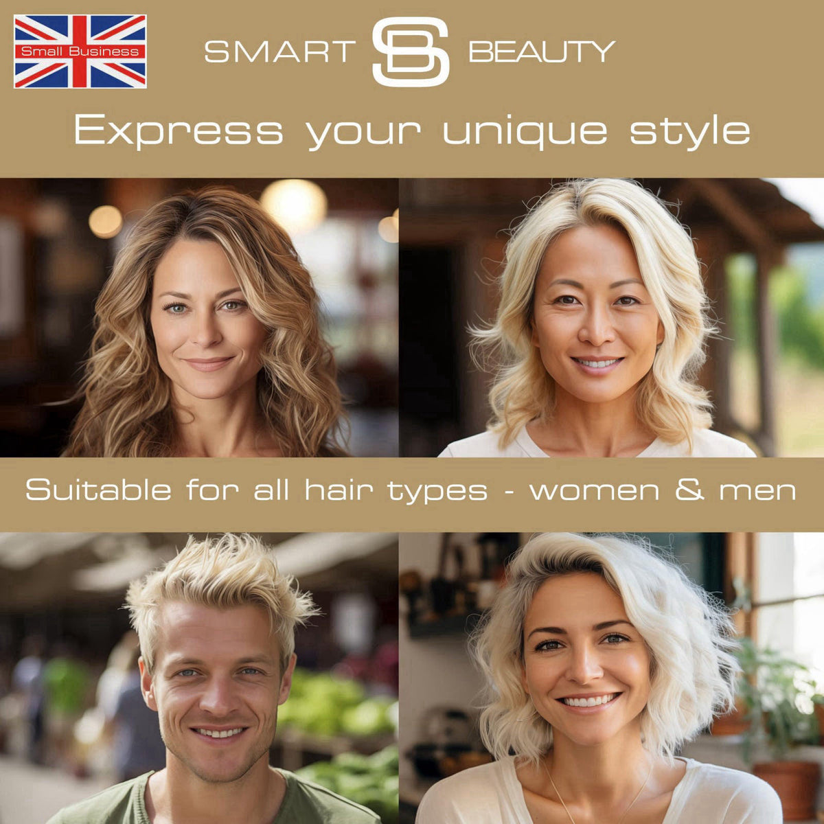 Smart Beauty Blonde Bleach-It, The Ultimate Lightener for Dark Hair, Perfect for Highlighting and Vibrant Pastel Colour,