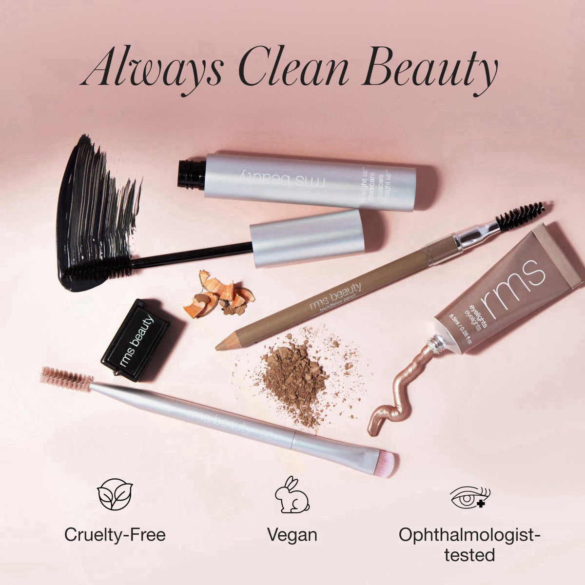 rms beauty – Facial Sunscreens on display