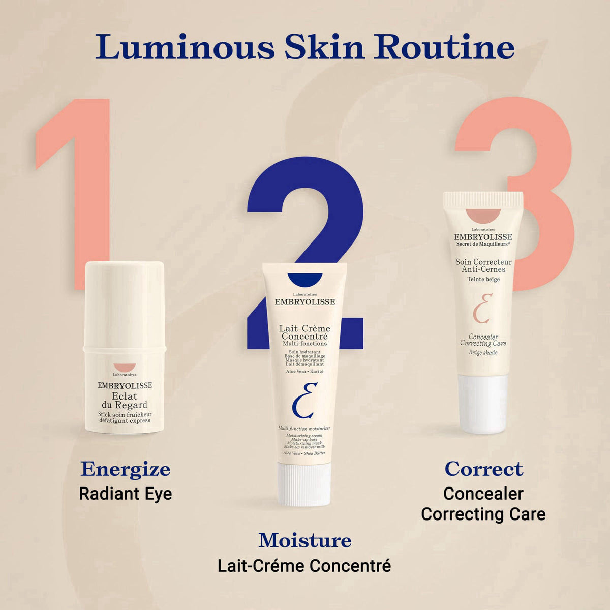 Embryolisse Radiant Eye Stick for Dark Circles & Puffiness, 0.15 Oz – alternate angle