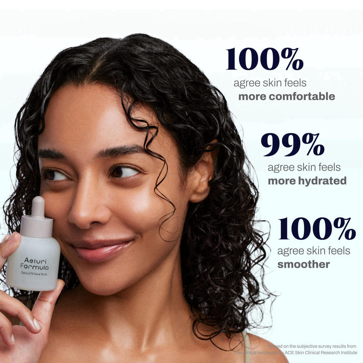 Aeluri Formula Hydra Relief Serum Soothing Hydrating Face Serum With Hyaluronic Acid And Panthenol For Sensitive Oily De