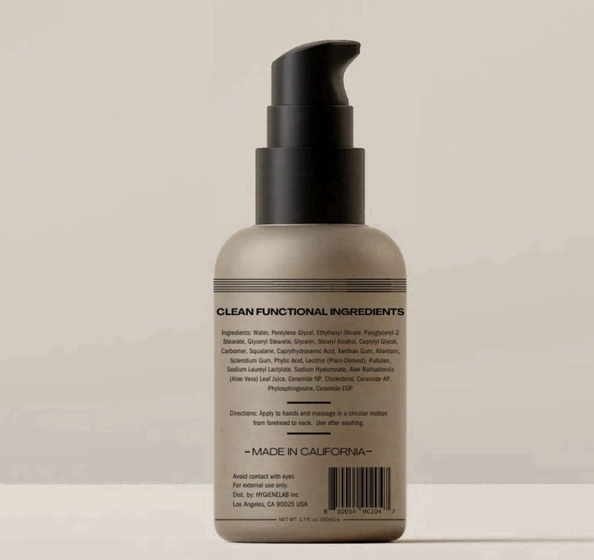HygieneLab – Face Moisturizers on display
