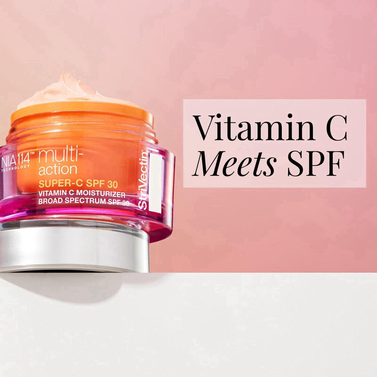 StriVectin Multi-Action Super-C Vitamin C Moisturizer, Brightening and Smoothing Fine Lines, 1.7 Fl Oz – close-up detail
